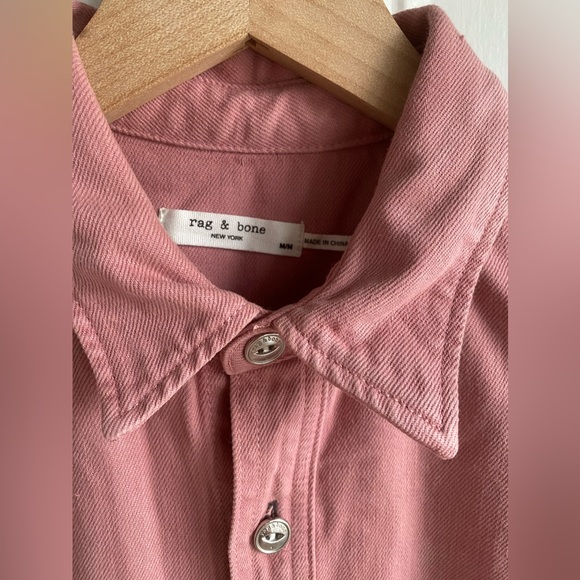 RAG & BONE All in One denim dress Sz M - Picture 7 of 15